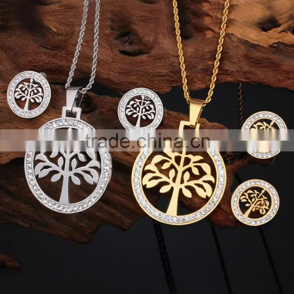 Stainless Steel Sweden Jewelry Set in Latest Design for Shop photo-6