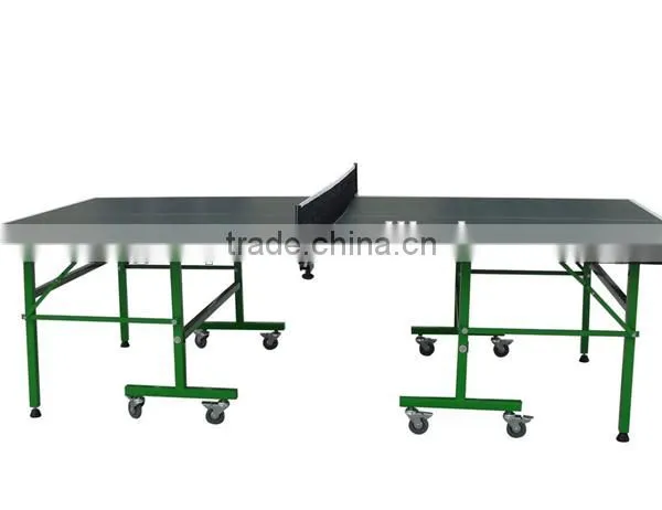 Aluminium Outdoor Tennis Table/Promotion Foldable&movable Ping Pong Table photo-2