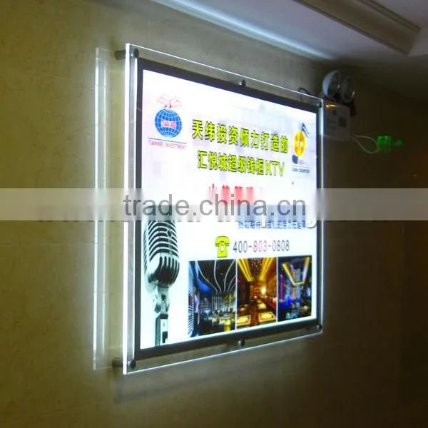 Advertising Acrylic Led Light Box Crystal Display Holder Led Display Guangdong photo-2