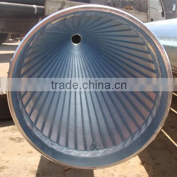 Hot Sale Stainless Steel Continuous Slot Johnson Wedge Wire Wrapped Screen Factory photo-3