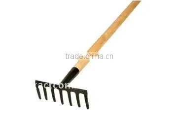 long handle grass rake