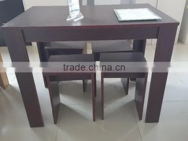 Wooden Dining Table With Chairs/dining Table Set