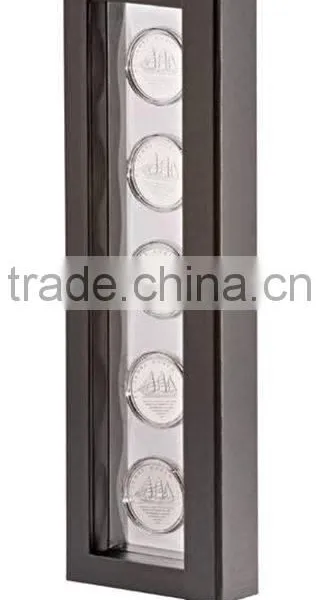Challenge Coin Case - Five Coin Display, Challenge Coin Displays, Military Coin Display Cases photo-4