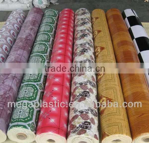 0.35mm-3.0mm Laminate PVC FLOORING 72"X30M/ROLL photo-2