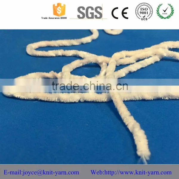 Bright and Fluffy Dyed Polyester Chenille Yarn Hot Selling photo-3