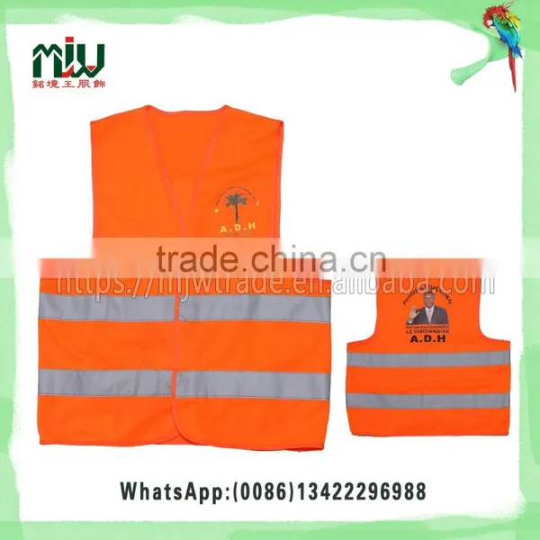 Leader Reflective Vest With Logo Custom For Election Campaign photo-3