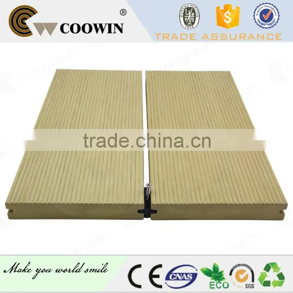 Solid Timber HDPE Deck Wood Composite photo-3