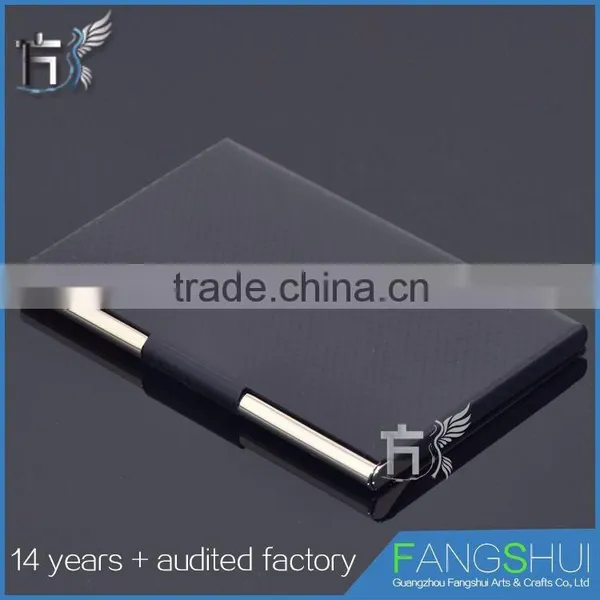 Wholesale Fashionable Business Leather Card Holder Engraved Hot Sale photo-5