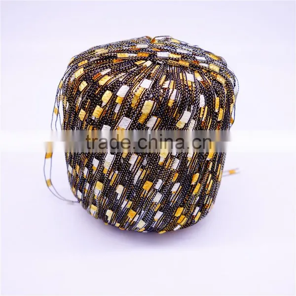 Nylon / Polyester Material and Hand Knitting Style Fancy Yarn for Knitting Scarf Fancy Yarn Yarn Hand Knitting photo-6