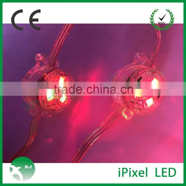 Round Cover 30mm Flex Curtain Led Pixels Front Mounting Rings photo-3
