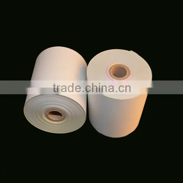 White Thermal Paper Rolls for Cash Register Plastic Core 1/2 Inches photo-4