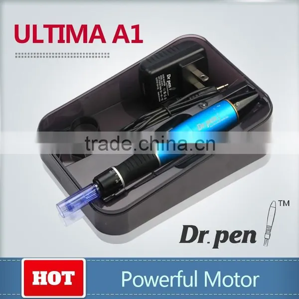 2016 Blue Wireless Derma Pen Dr Pen Microneedle Dermapen Rechargeable Dr Pen photo-5