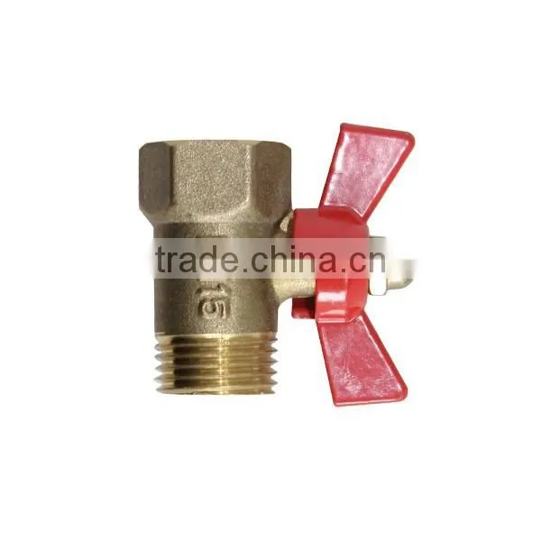 Male and Female Thread Brass Valve/connector With Shut-off/trigger photo-2