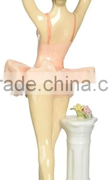 Custom Porcelain Ballerina Dancing Figurine For Gift photo-2