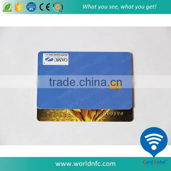 ISO 7816 SLE5542 Contact IC Smart Card SLE5542 With Full Color photo-2