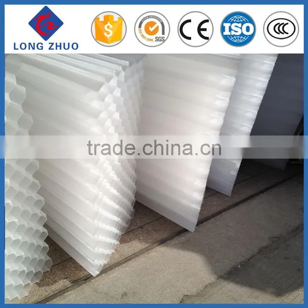 Water Treatment Hexagonal Honeycomb Slope Tube