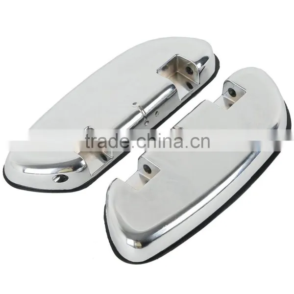 Chrome Streamline Rear Footboard For Touring FL Electra Street Road Glide photo-4