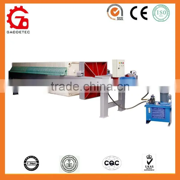 Ceramics Industry Circular Frame Kaolin Filter Press With CE Certificate photo-2