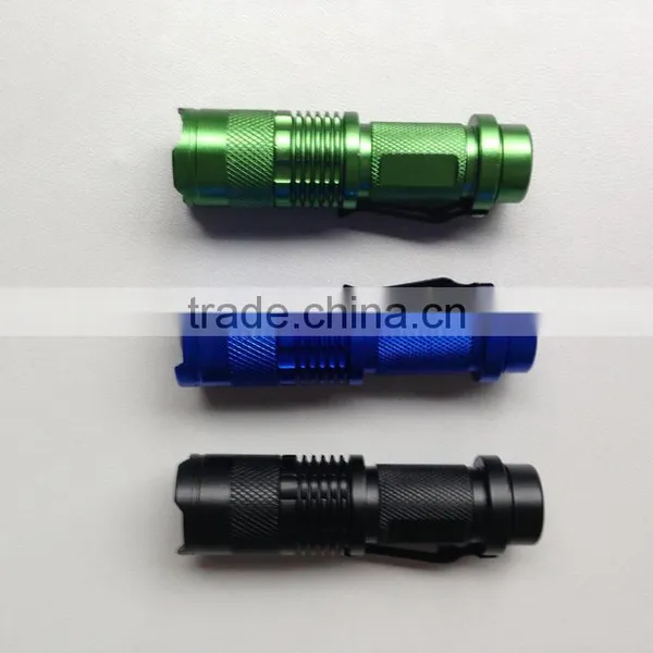 3W 250LM Mini Adjustable Focus Zoom LED Flashlight Tactical Led Flashlight photo-6