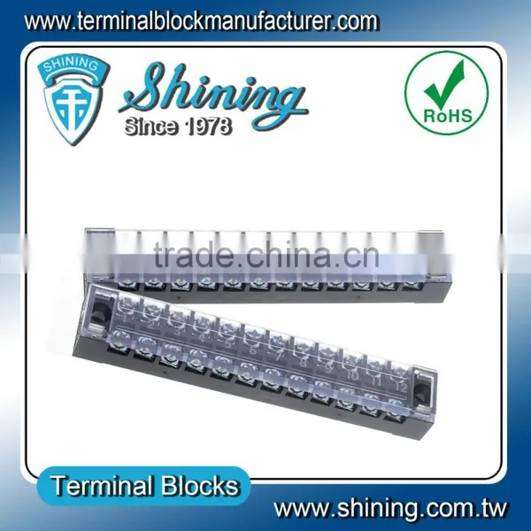 TB-2512 With Cover 25A 12 Pin Modular Screw Terminal Block Connector photo-3