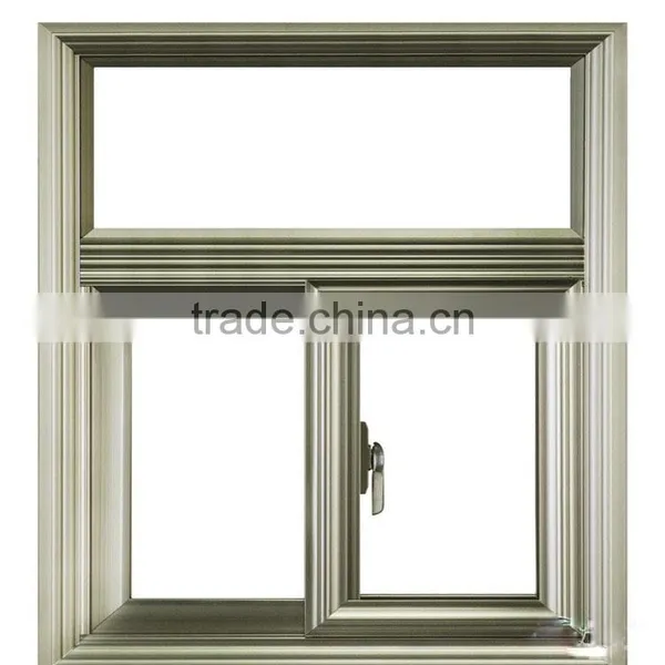55 Series Windows Aluminum Profiles Opened Inward