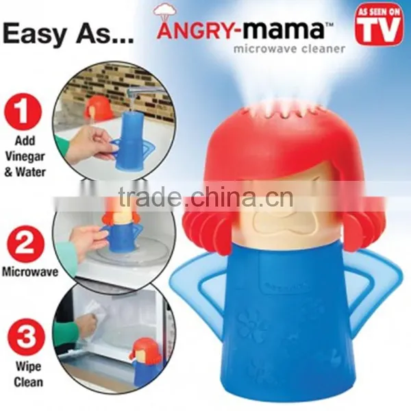 Kitchen Gizmo Microwave Oven Steam Cleaner Angry Mama photo-6
