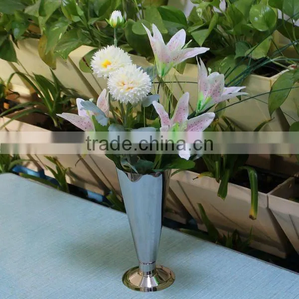 FO-9121 Stainless Steel Flower Vase/metal Flower Vase