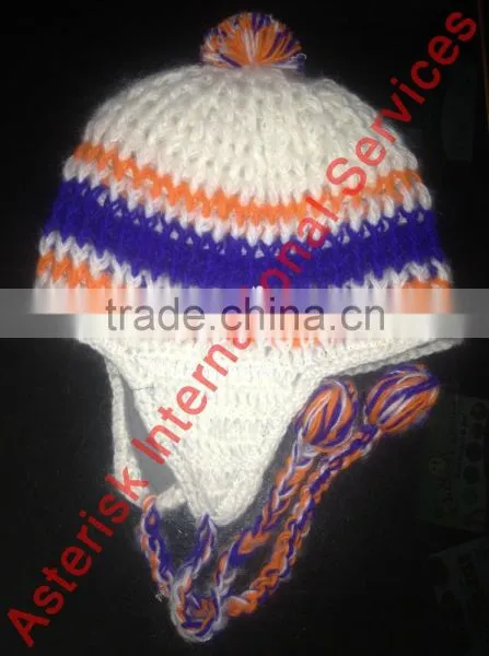 Earflap Woolen Hat