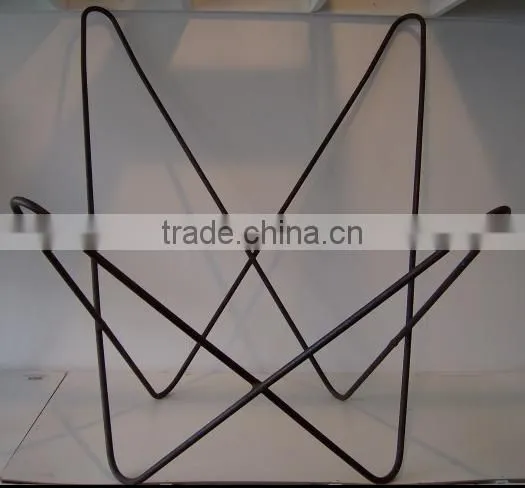 Metal Butterfly Chair Cheap Metal Iron Dining Chairs Vintage Industrial Cafe Chair photo-4