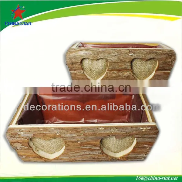 Wood Garden Planter