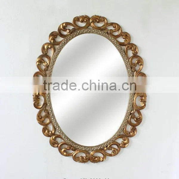 Living Room Furniture Baroque Style Console Table With Wall Mirror photo-3