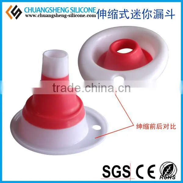 Foldable Silicone Oil Funnel, Wine Funnel, Water Funnel photo-2