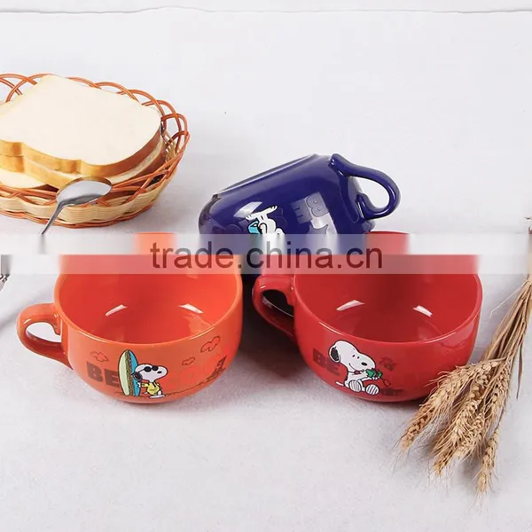 5" Kids Cute Spoopy Color Changing Bowl photo-4
