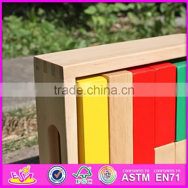 2017 Best Design 18 Pieces Funny Boys Wooden Building Toys for Sale W13A116-S photo-6