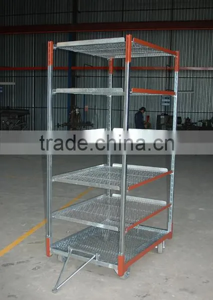 China Supplier Greenhouse Flower Pot Trolley TC3244 photo-2