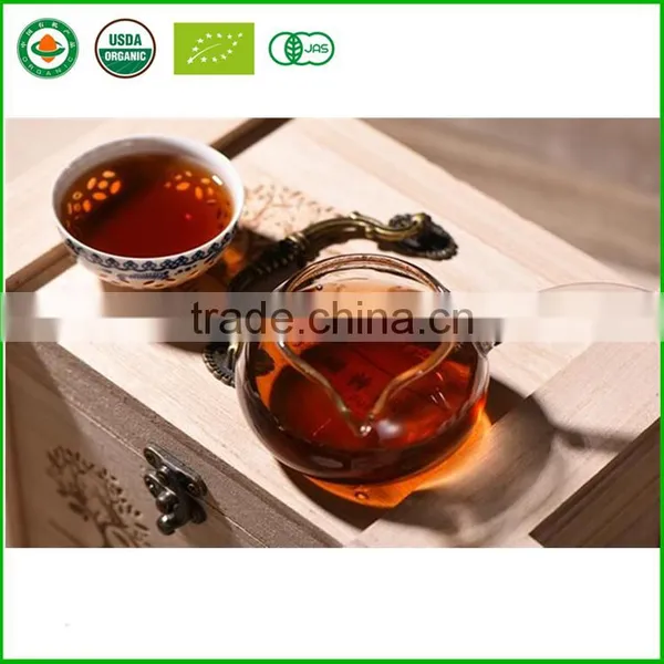 Wholesale Mellow Taste Weight Lose Loose Puerh Tea Highly Welcomed Detox Tea Yunnan Famous Ripe Royal Puer Tea photo-5