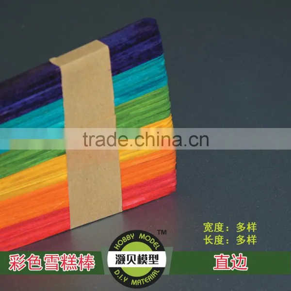 China ShangHai Factory Custom Wood DIY Models Ice Cream Stick for Models photo-6
