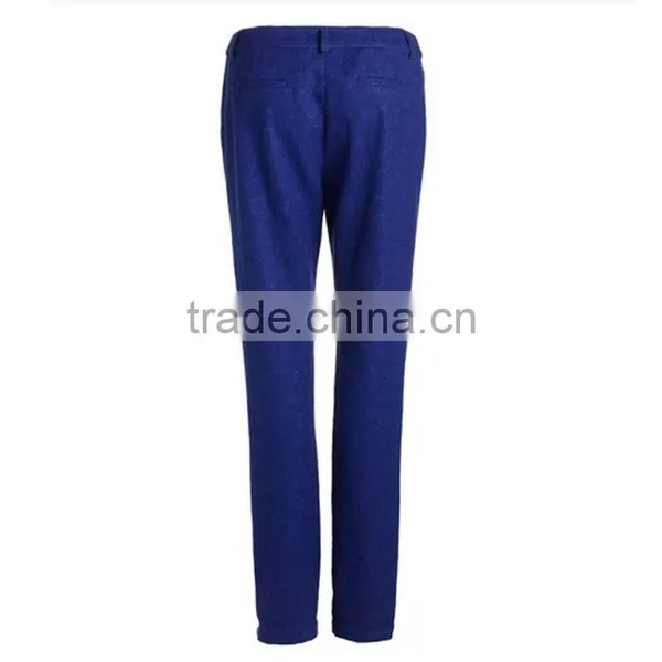 Ladies' Fashioncotton Slim Style Office Lady Color Combination High Quality Direct Factory Seamless Lady's Legging photo-2