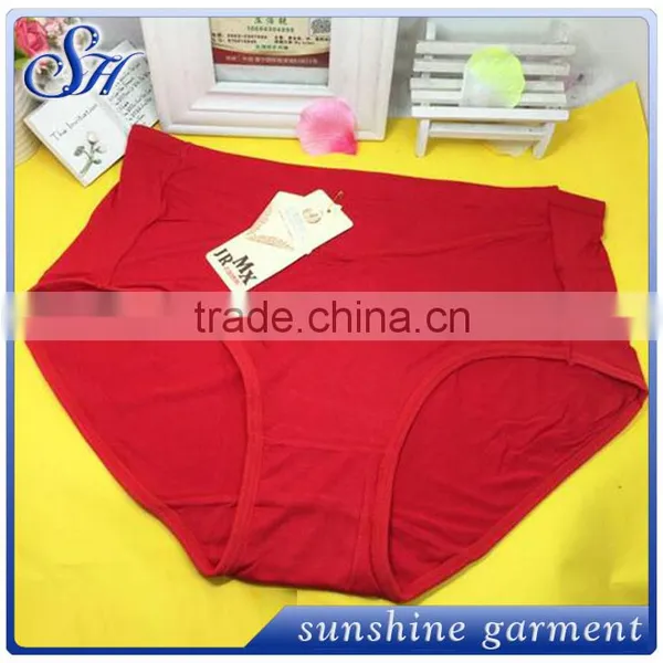 High Waist Women Sexy Underwear With Cotton Materials Briefs photo-2