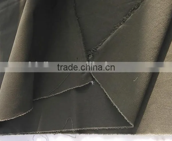 Hot Sale 100%cotton Woven Army Green Pants Fabric photo-5