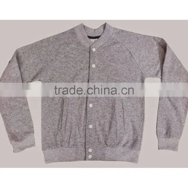 Kids Group and Snap Button Attached Classic Style Sweatshirt