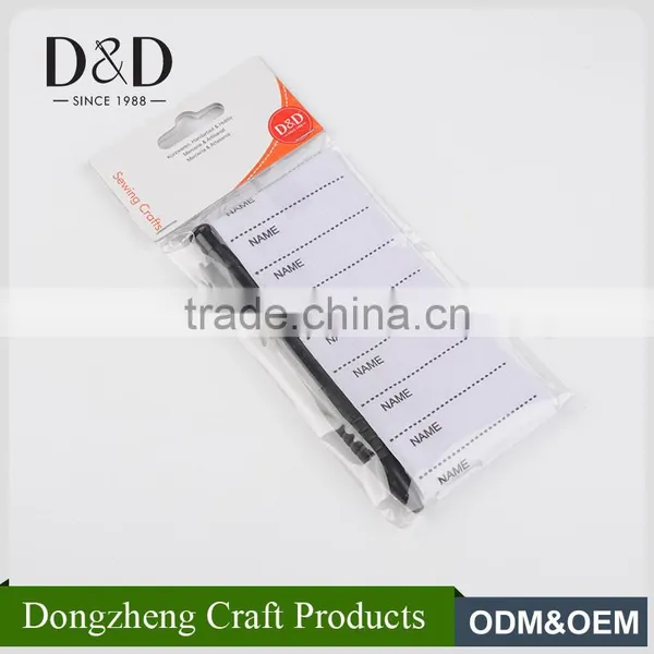 China Wholesale Cuetom Design Garment Clothing Labels With Pen photo-2