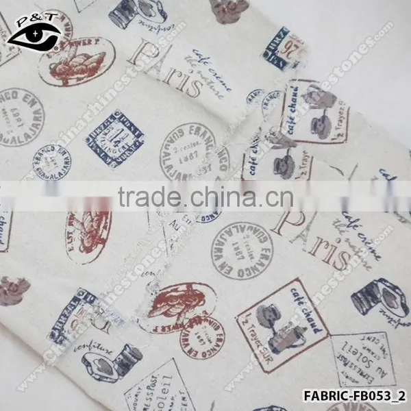 Wholesale Fabric Post Mark Pattern Fabrics For Househould Decoration photo-3