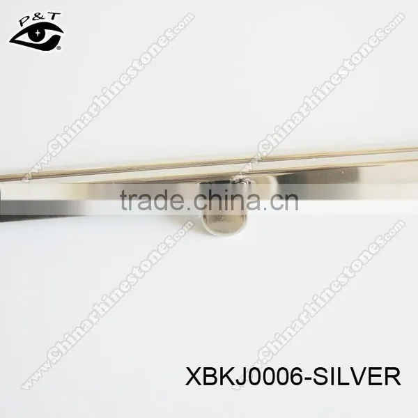 19CM Silver Color Metal Purse Frame Lock for Handbags Metal Locks for Handbag photo-3