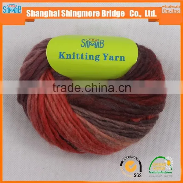 Cheap Wholesale Oke Tex Quality 100 Wool Scarf Yarn for Hand Knitting From China photo-3