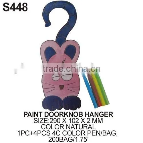 DIY Creative Door Hanger Tag, Door Knob Memo Hanger photo-3