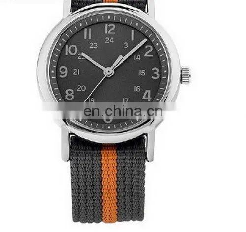 2014 Trendy New Nylon Nato Strap Watch Band Quartz Wrist Watch