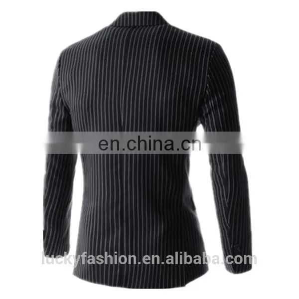 China Jacket Manufacturer Slim Fit Mens Blazer photo-2