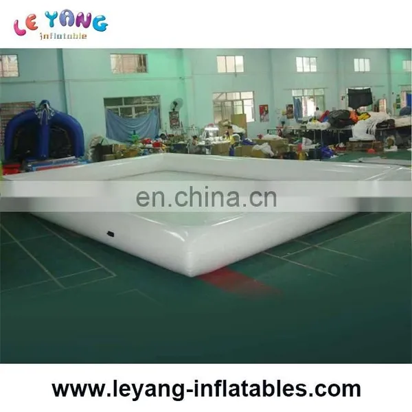 Black Color Rectangle Shape Inflatable Adult Swimming Pool for Sell With Good Quality photo-2