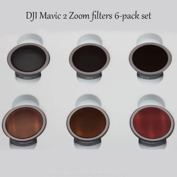 YOPHY DJI Mavic 2 Zoom Filter 6 Sets ND Filter ND-PL Filter photo-4